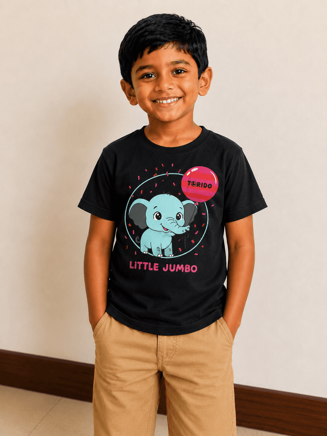Little Jumbo Boys T-Shirt Black